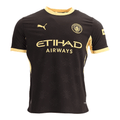 Puma Mens Manchester City Authentic Away Jersey 26/27 (Black/Yellow)