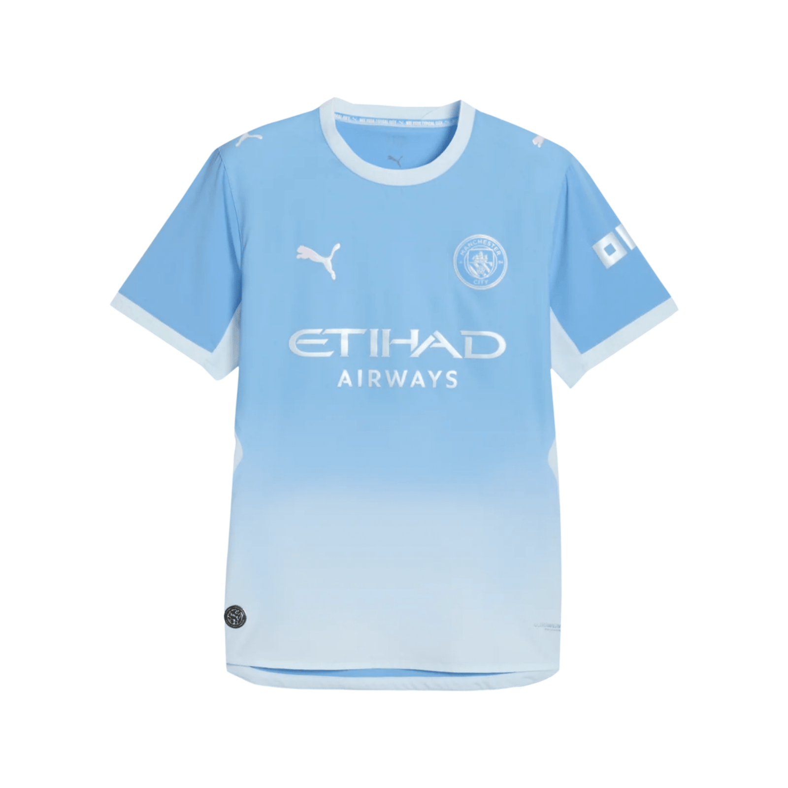 Puma Mens Manchester City Authentic Home Jersey 26/27 (Team Light Blue/Icey Blue) | SoccerWearhouse