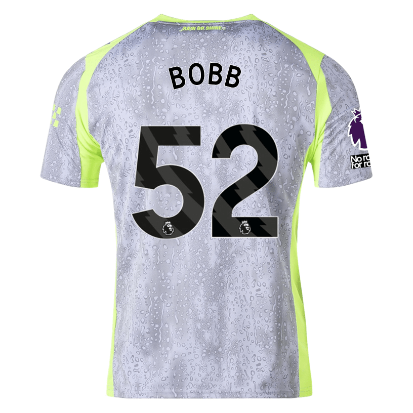 Puma Men's Manchester City Bobb Third Jersey w/ EPL + No Room For Racism Patches 25/26 (Cool Weather/Pro Green) | SoccerWearhouse