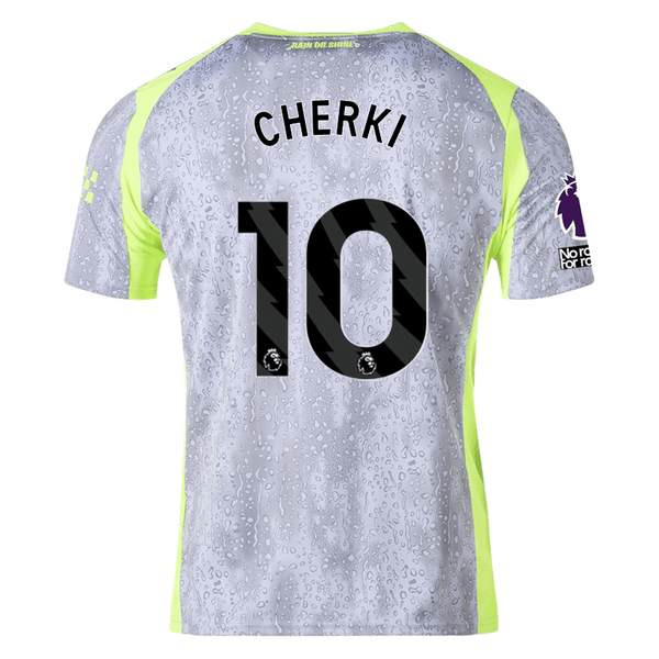 Puma Men's Manchester City Cherki Third Jersey w/ EPL + No Room For Ra