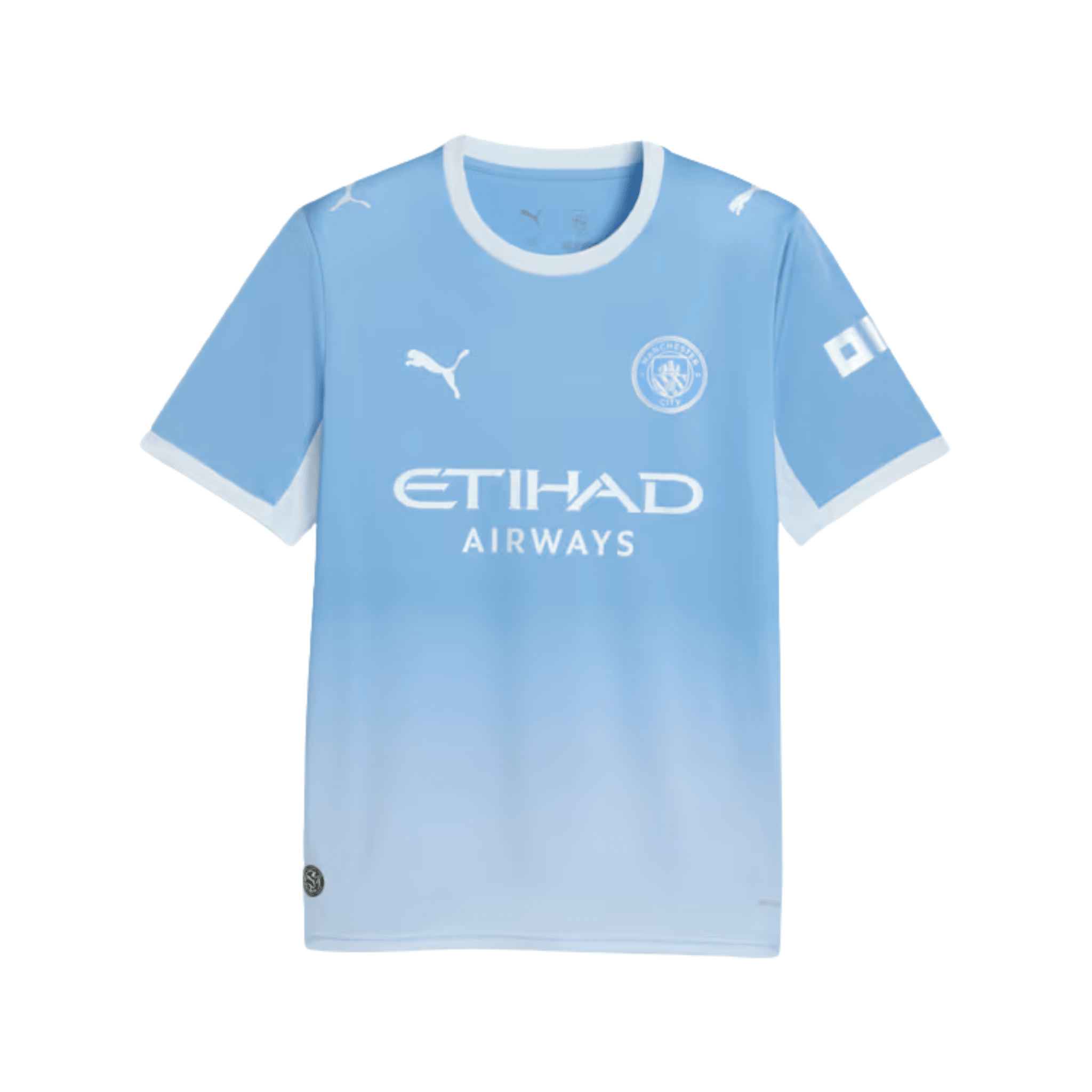 Puma Mens Manchester City Home Jersey 26/27 (Team Light Blue/Icey Blue)