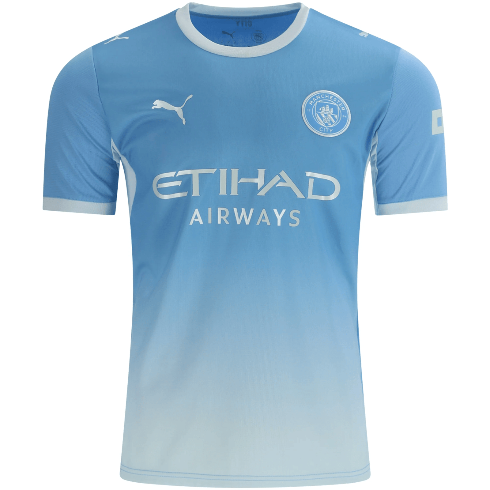 Puma Mens Manchester City Home Jersey 26/27 (Team Light Blue/Icey Blue) | SoccerWearhouse