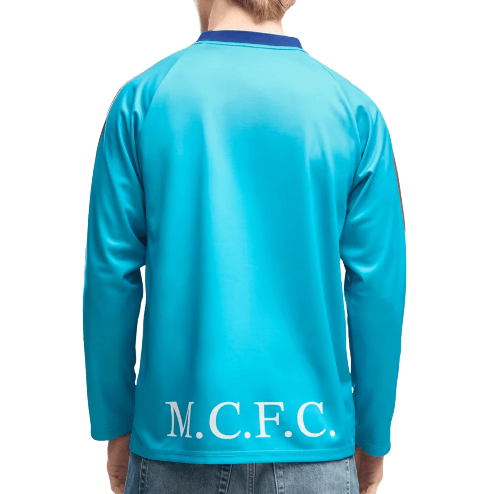 Puma Mens Manchester City Retro King Long Sleeve Jersey 26/27 (Speed Blue/Puma White) | SoccerWearhouse