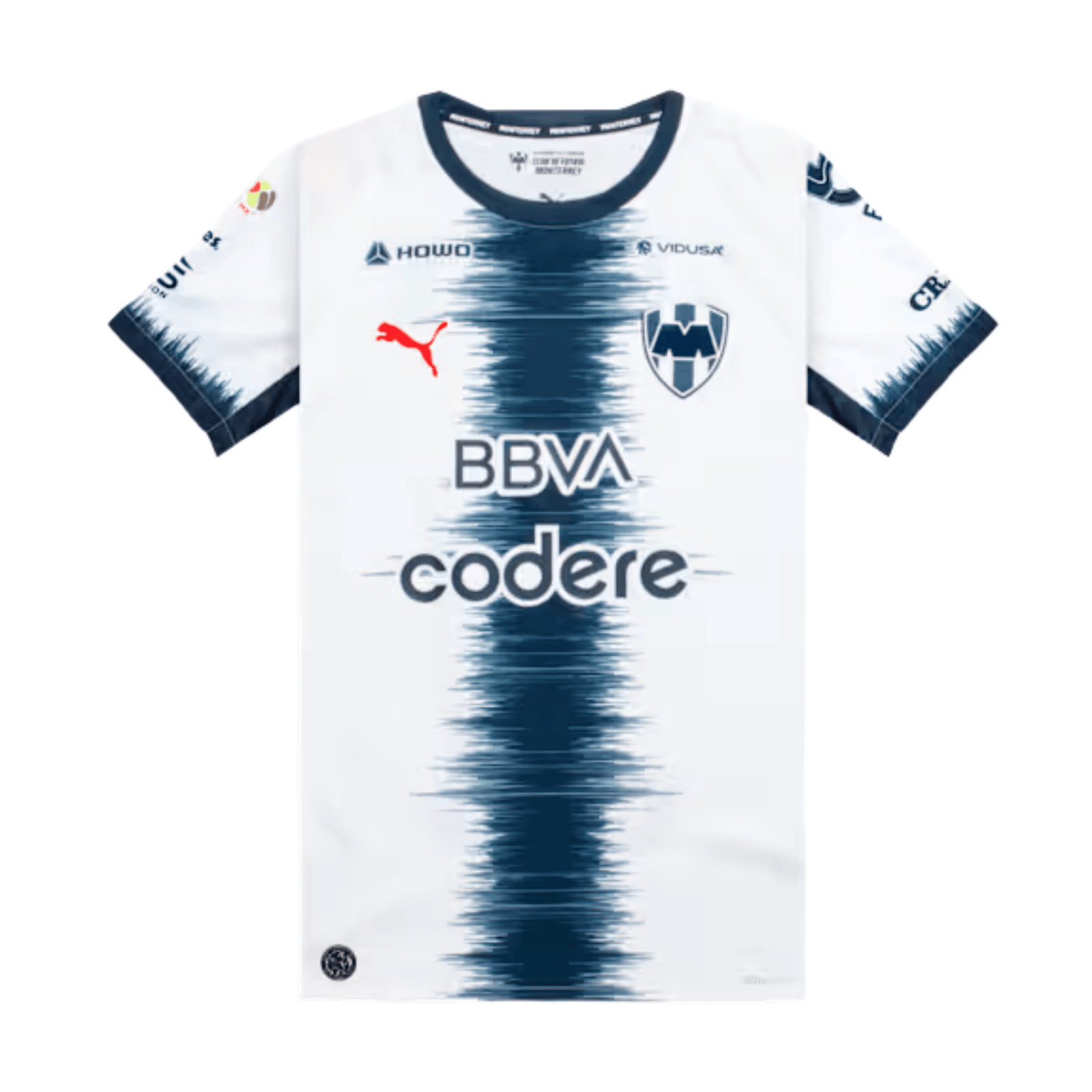 Puma Mens Monterrey Away Jersey 26/27 (White/Navy) | SoccerWearhouse