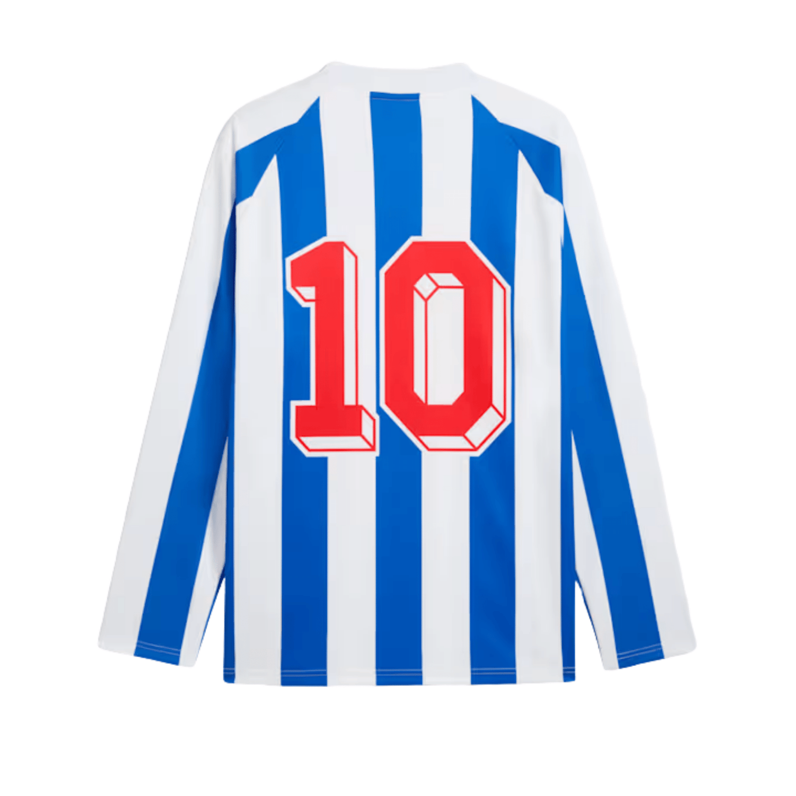 Puma Mens Monterrey King Retro Long Sleeve Jersey 26/27 (Mountain Blue/PUMA White) | SoccerWearhouse