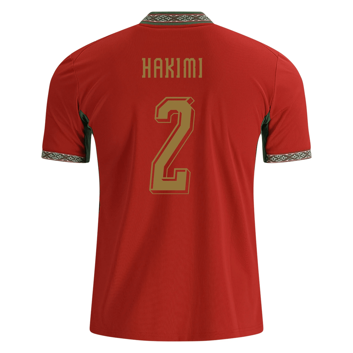 Puma Mens Morocco Achraf Hakimi Home Jersey 2026 (Red) | SoccerWearhouse