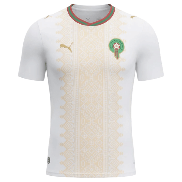 Puma Mens Morocco Away Jersey 2026 (White/Gold)