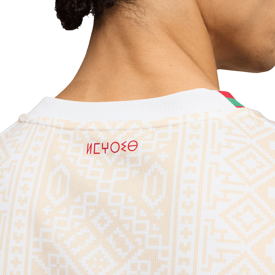 Puma Mens Morocco Away Jersey 2026 (White/Gold) | SoccerWearhouse