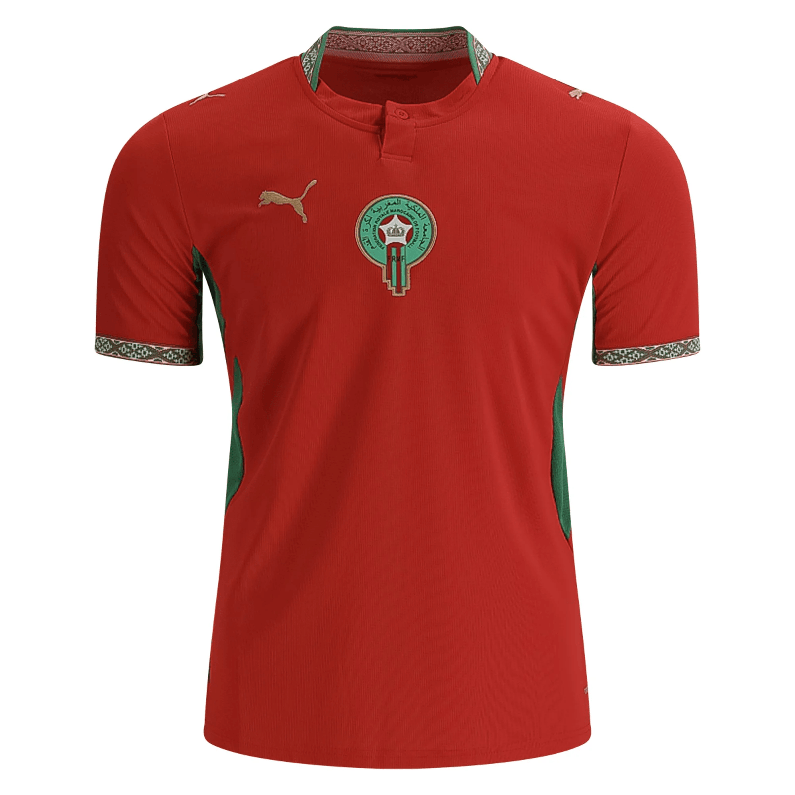 Puma Mens Morocco Home Jersey 2026 (Red) | SoccerWearhouse