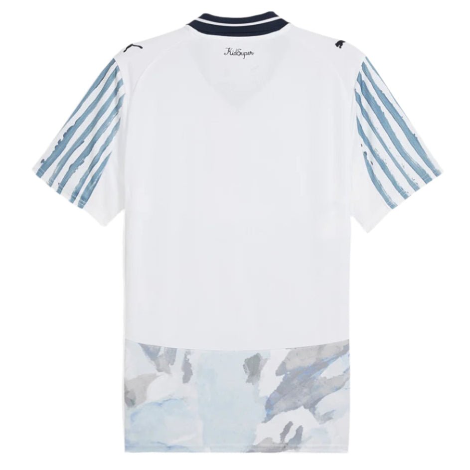 Puma Monterrey 25/26 Kid Super Jersey (Puma White/Deep Navy) | SoccerWearhouse