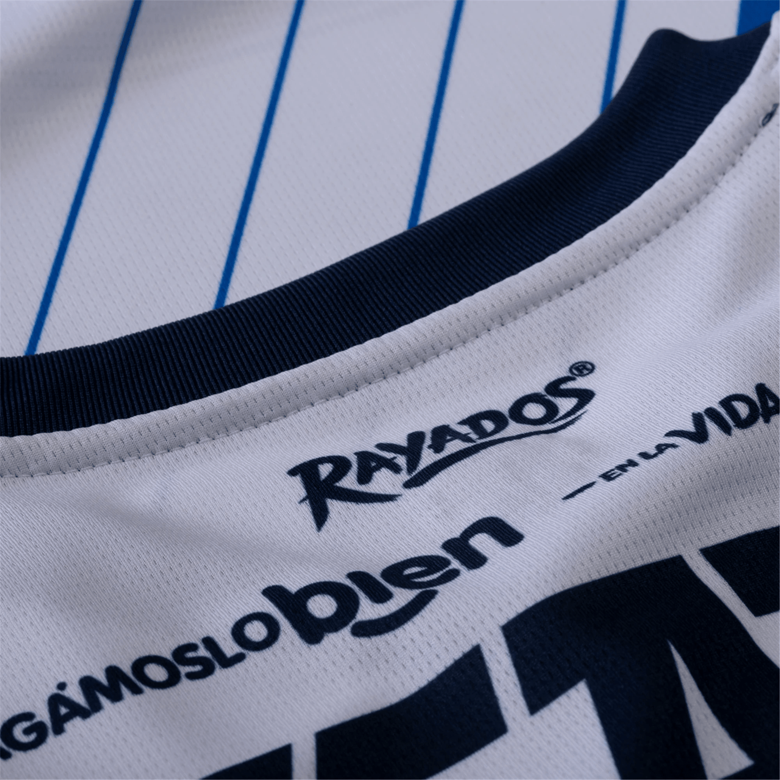 Puma Monterrey Authentic Away Jersey w/ Liga MX Patch 23/24 (Puma White) | SoccerWearhouse