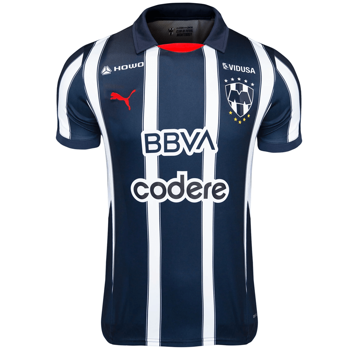Puma Monterrey Authentic Home Jersey 24/25 (New Navy/White) | SoccerWearhouse