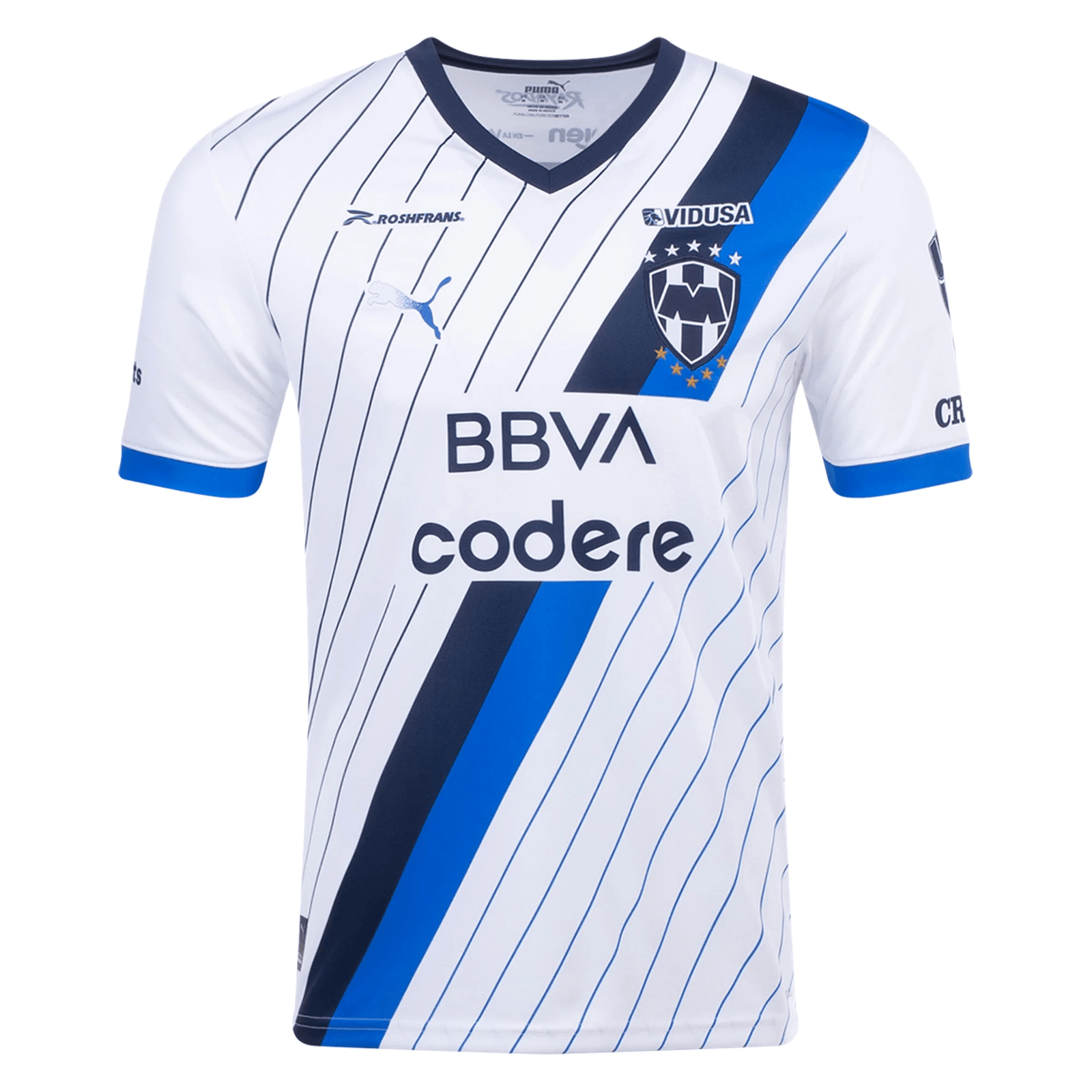 Puma Monterrey Away Jersey 23/24 (Puma White) | SoccerWearhouse