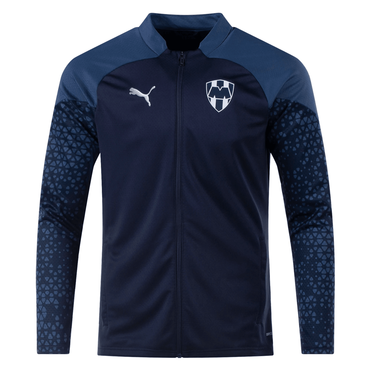 Puma Monterrey Training Jacket 23/24 (Parisian Night/Puma Silver) | SoccerWearhouse