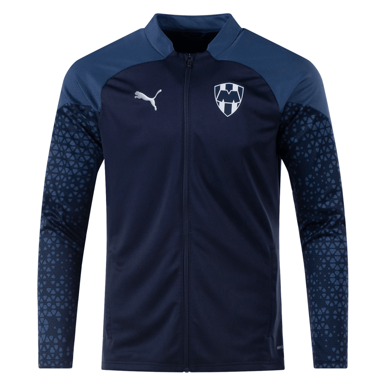 Puma Monterrey Training Jacket 23/24 (Parisian Night/Puma Silver) | SoccerWearhouse