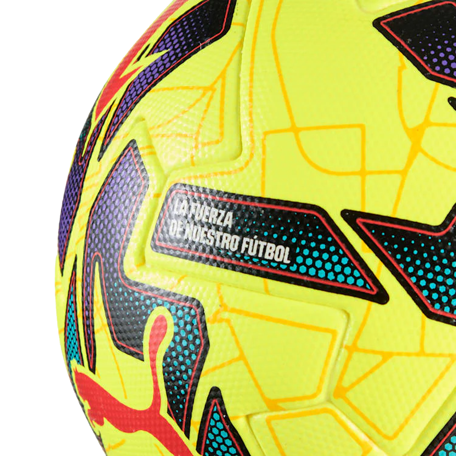 Puma Orbita La Liga 25/26 1 Winter Soccer Ball FIFA Pro (Fluo Yellow/Multi) | SoccerWearhouse