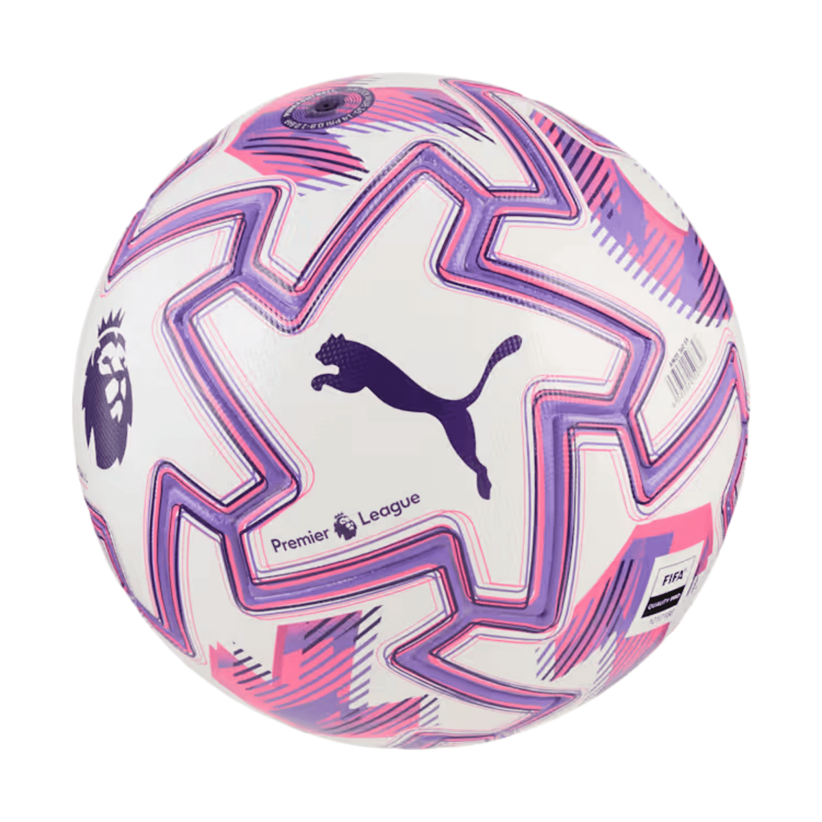 Puma Orbita Premier League Brilliance FIFA Quality Soccer Ball 25/26 (White/Multi) | SoccerWearhouse