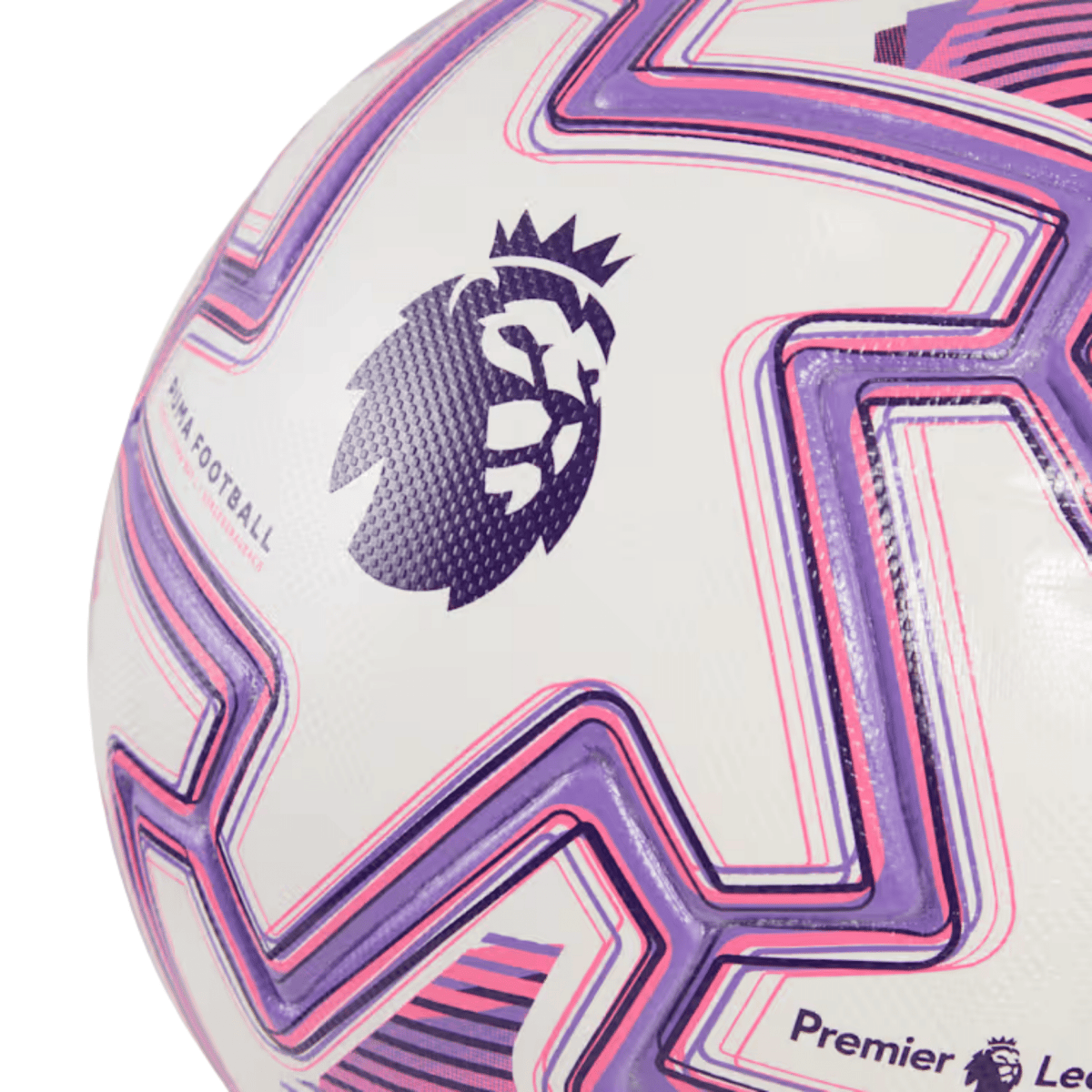Puma Orbita Premier League Brilliance FIFA Quality Soccer Ball 25/26 (White/Multi) | SoccerWearhouse