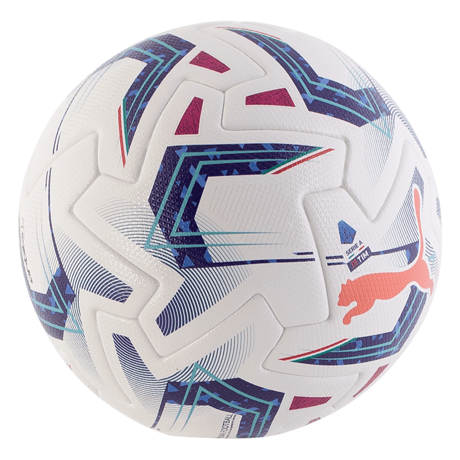 Puma Orbita Serie A FIFA Pro Match Ball 23/24 (Puma White/Blue Glimmer) | SoccerWearhouse