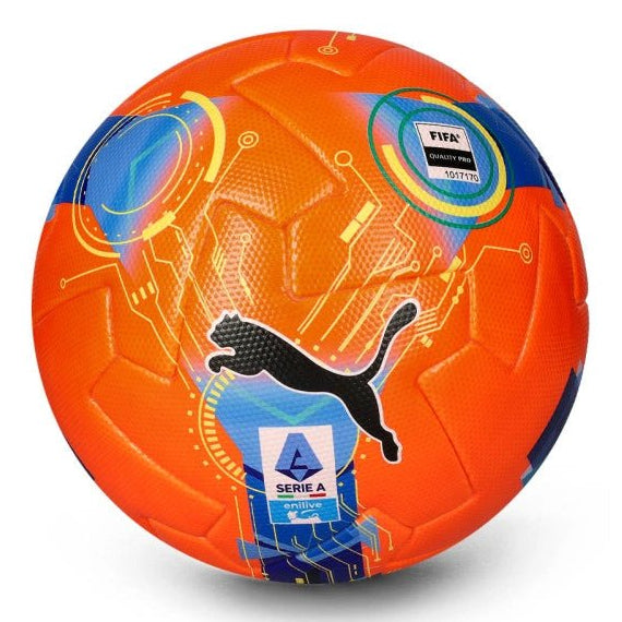 Puma Orbita Serie A FIFA Pro Soccer Ball 26/27 (Fluo Orange/Multi) | SoccerWearhouse