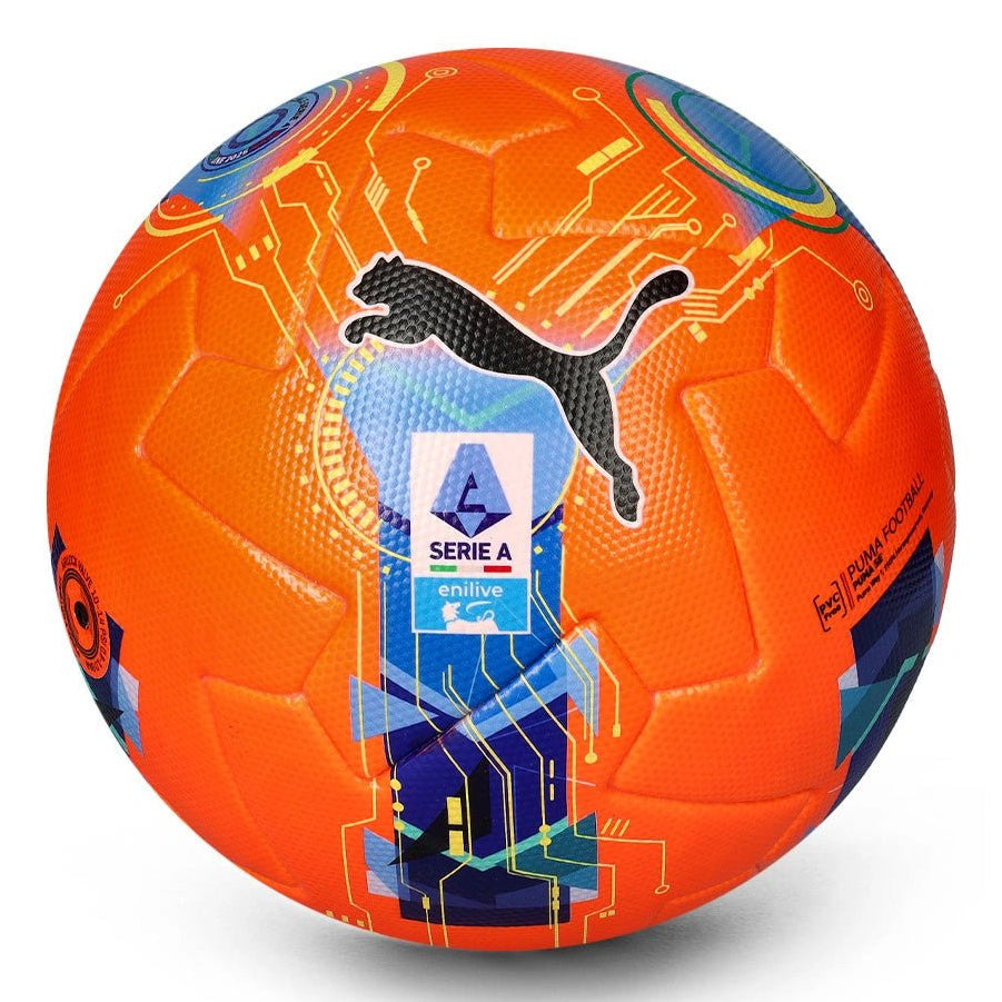Puma Orbita Serie A FIFA Pro Match Official Soccer Ball 26/27 (Fluo Orange/Multi)