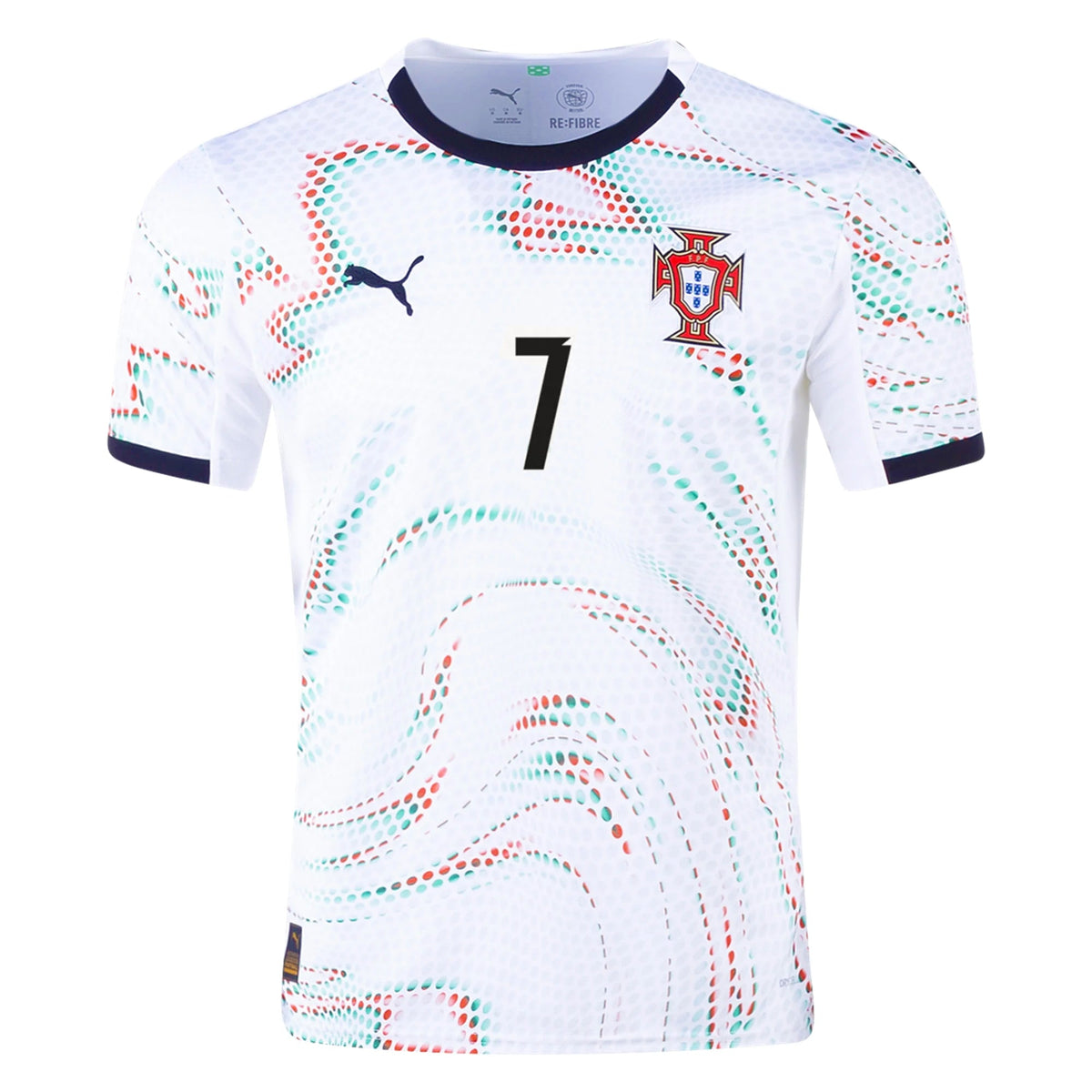 Puma Portugal Cristiano Ronaldo Away Jersey 25/26 (Puma White/Puma Black) | SoccerWearhouse