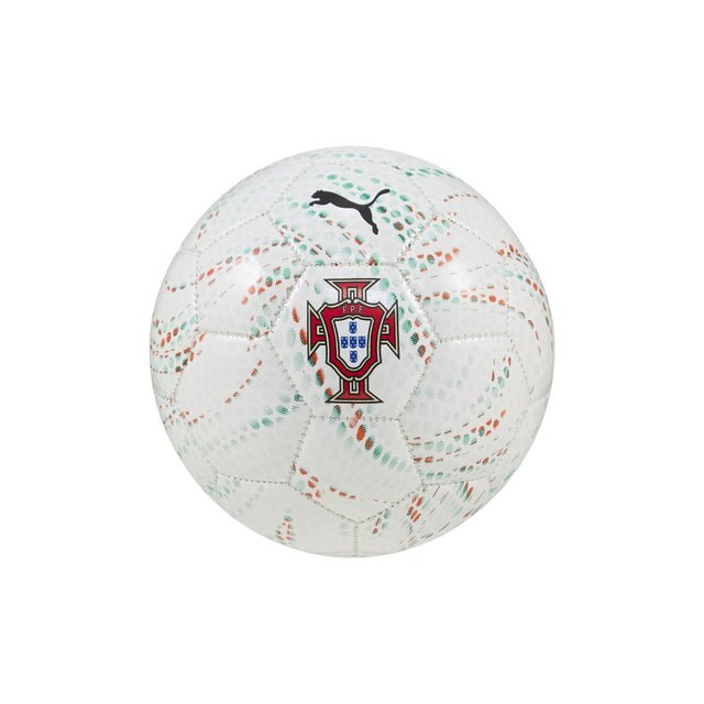 Puma Portugal Fan Mini Soccer Ball (White/Black) | SoccerWearhouse