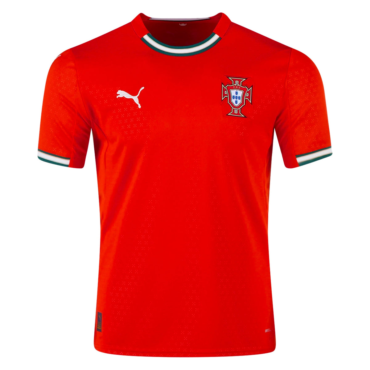 Puma Portugal Home Jersey 25/26 (Sport Red/Sugared Almond) | SoccerWearhouse