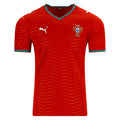 PUMA Portugal Home World Cup 2026 Soccer Jersey (Club Red/Green Lagoon)