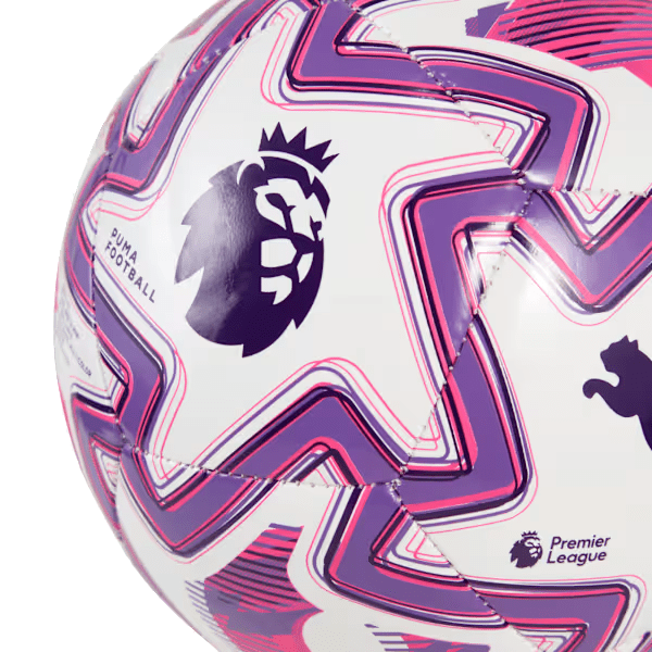 Puma Premier League Orbita Brilliance Mini Ball 25/26 (White/Multi) | SoccerWearhouse