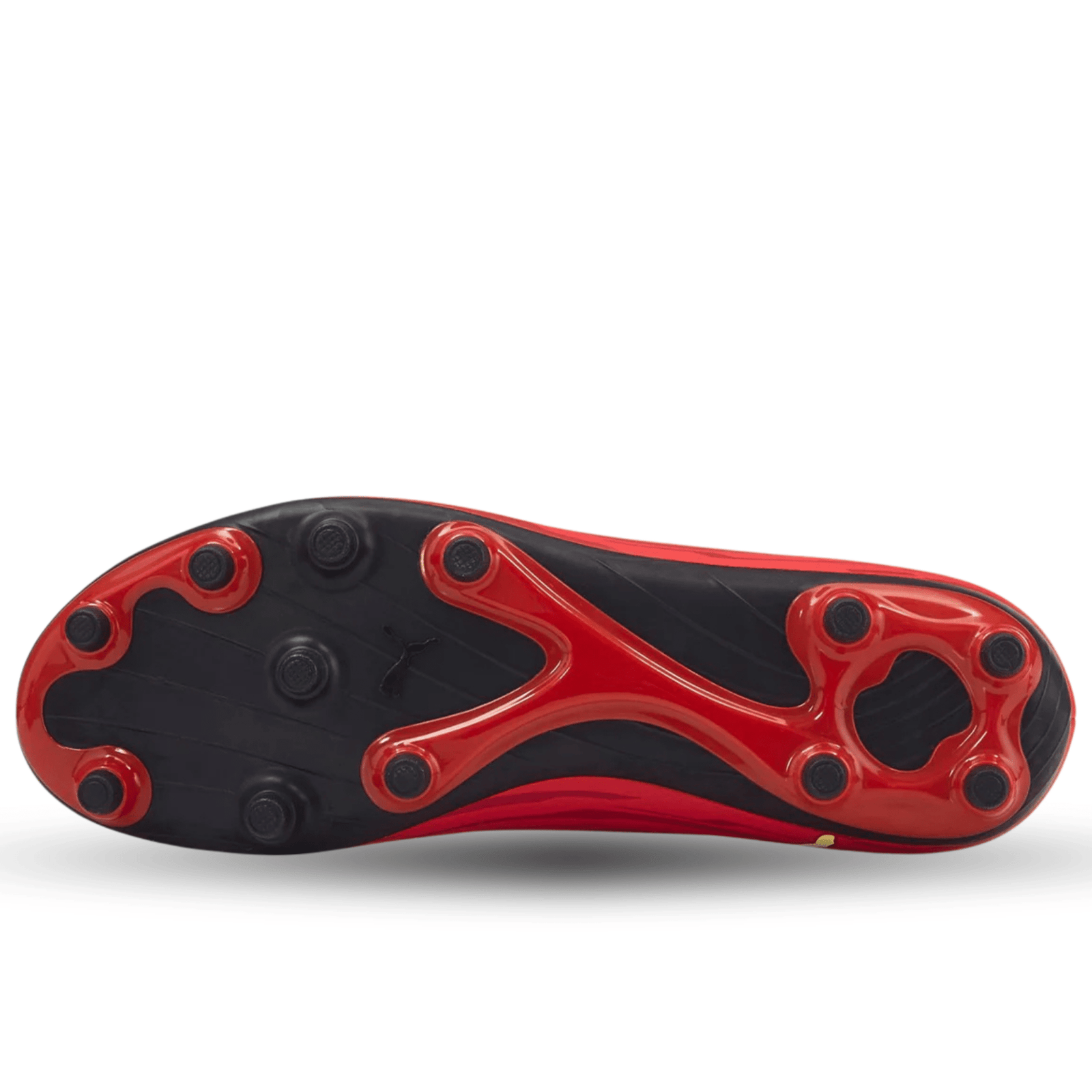 Puma Rapido III FG/AG Soccer Cleats (Red/Fresh Yellow/Chili Pepper) | SoccerWearhouse