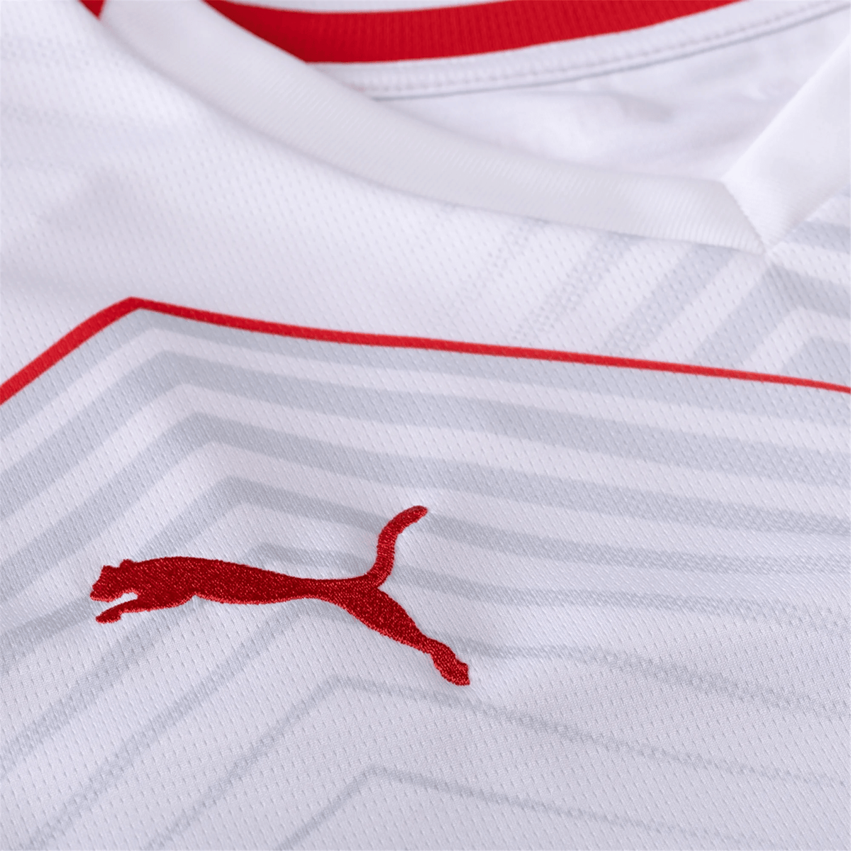 Puma RB Leipzig Home Jersey 25/26 (White/Red) | SoccerWearhouse