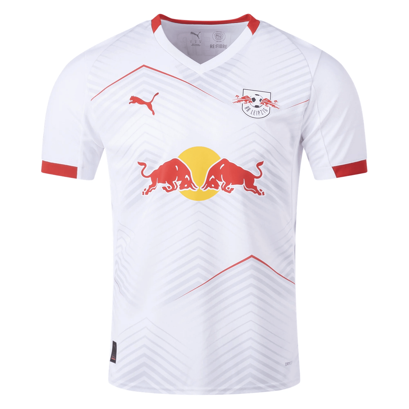 Puma RB Leipzig Home Jersey 25/26 (White/Red) | SoccerWearhouse