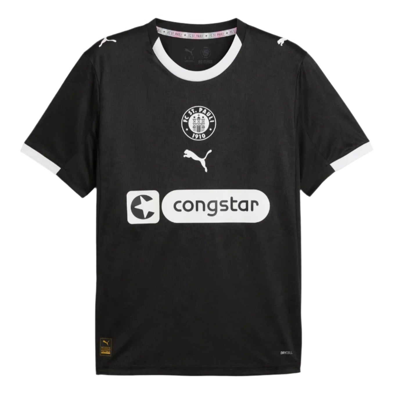 Puma St. Pauli 25/26 Third Jersey (Puma Black/Puma White) | SoccerWearhouse