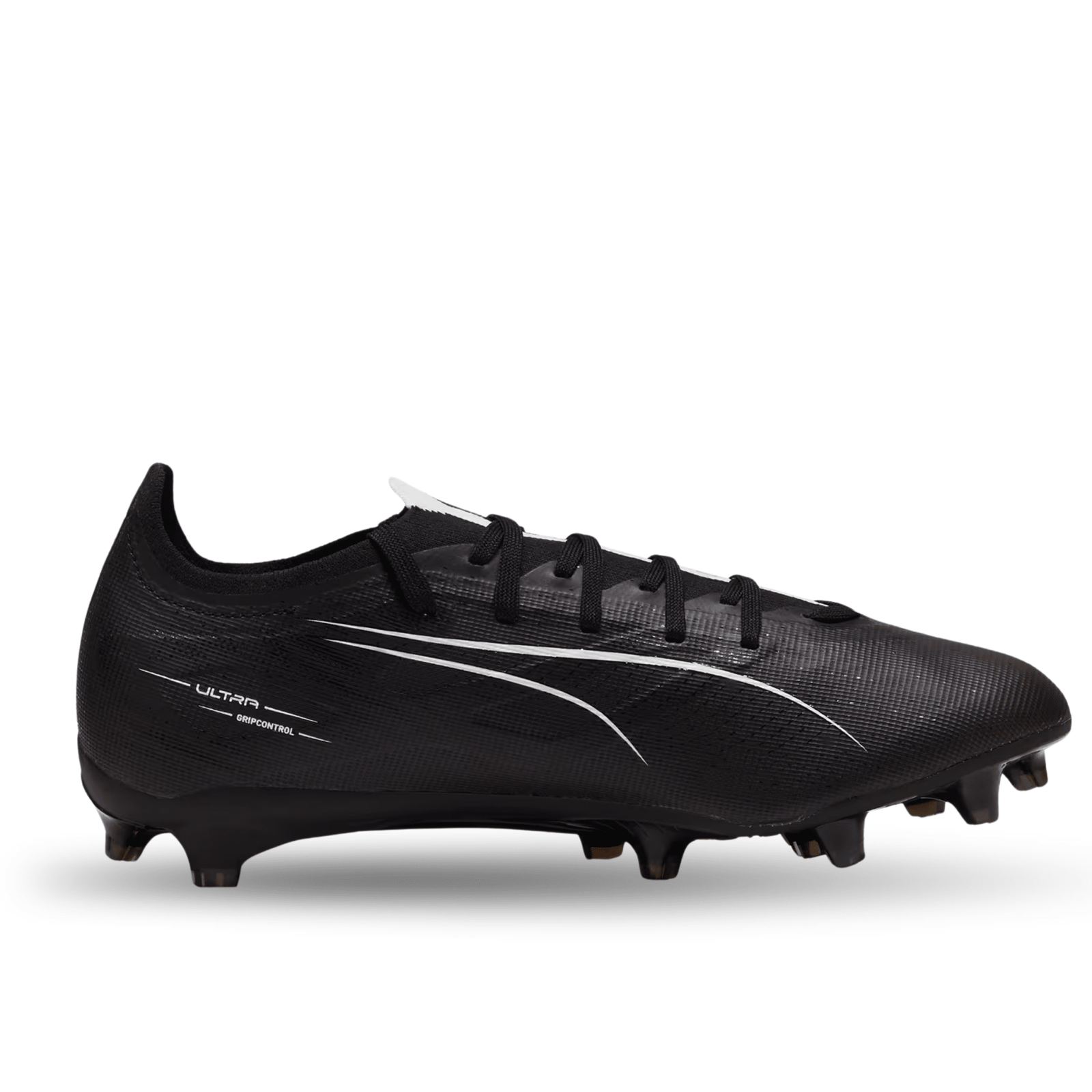 Puma Ultra 5 Match FG/AG Soccer Cleats (Puma Black/Puma White) | SoccerWearhouse