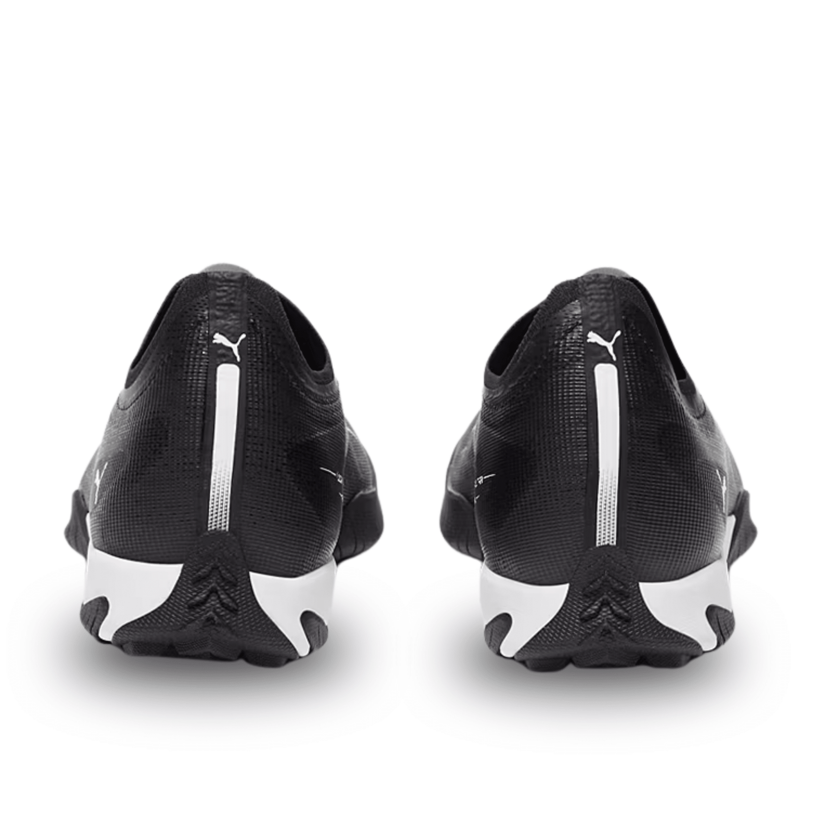 PUMA Ultra 5 Match TT Turf Soccer Shoes (Black/White) | SoccerWearhouse