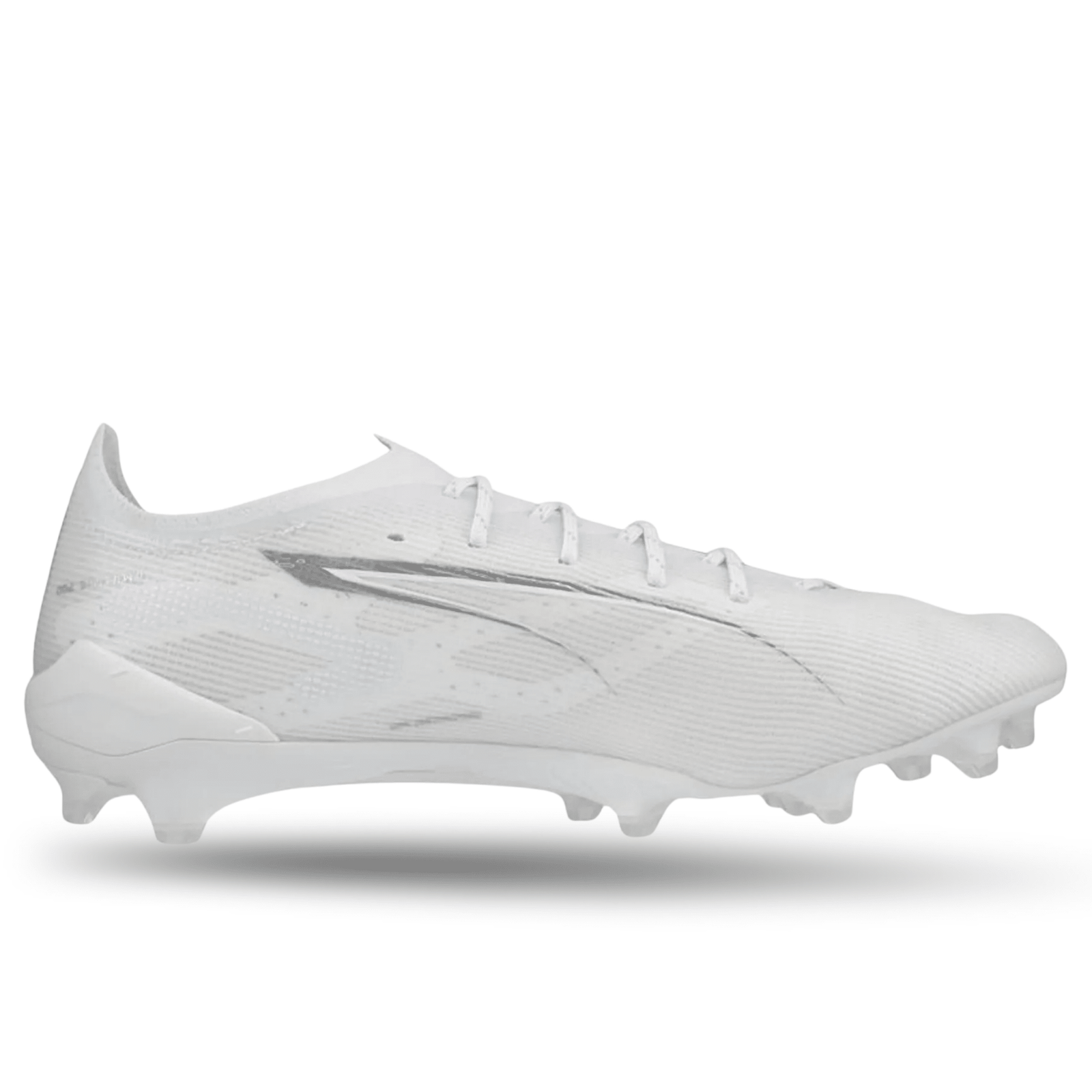 Puma Ultra 5 Ultimate FG Soccer Cleats (Puma White/Puma Silver) | SoccerWearhouse