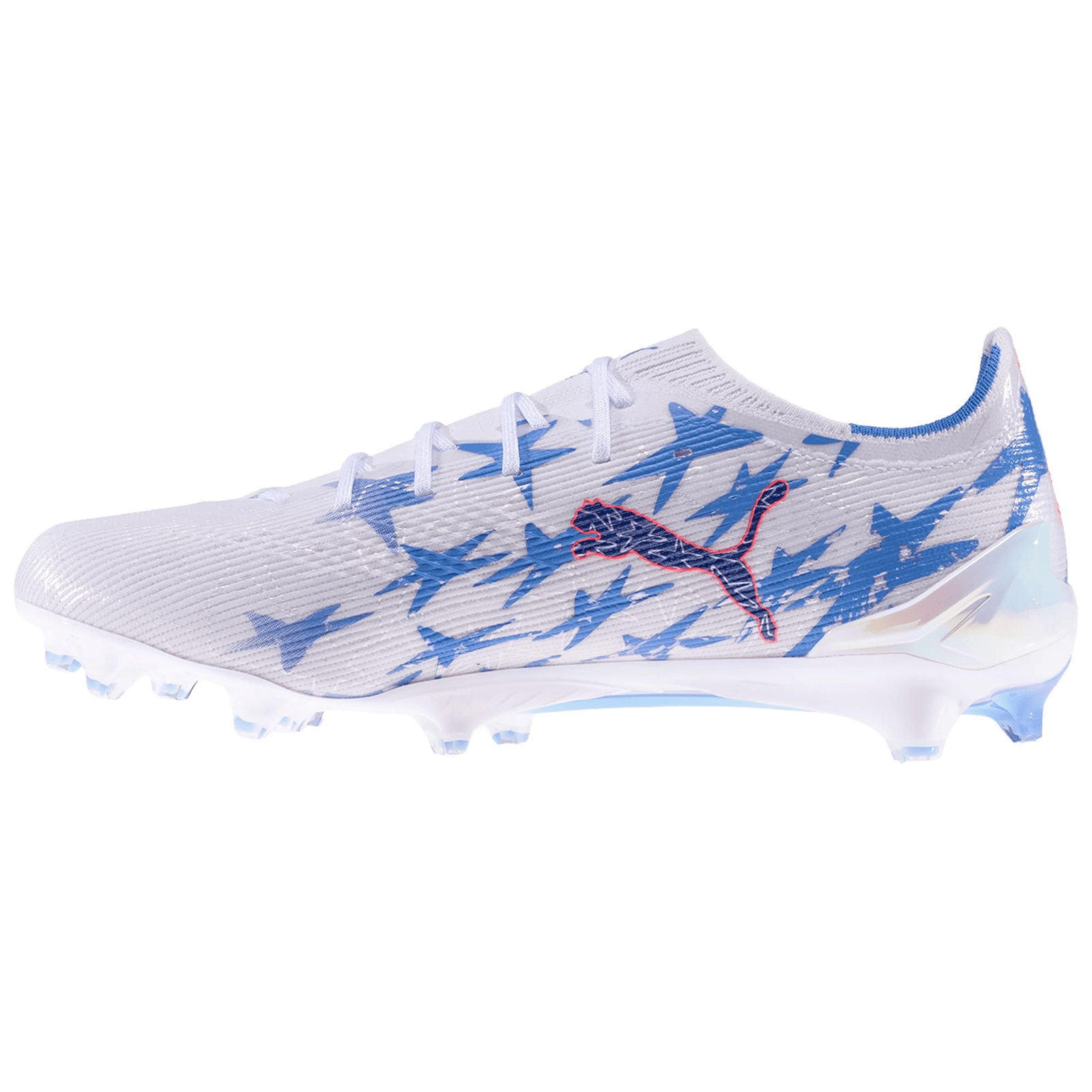 Puma Ultra 6 Ultimate KidSuper x CP FG Soccer Cleats (Puma White/Pink Lilac) | SoccerWearhouse