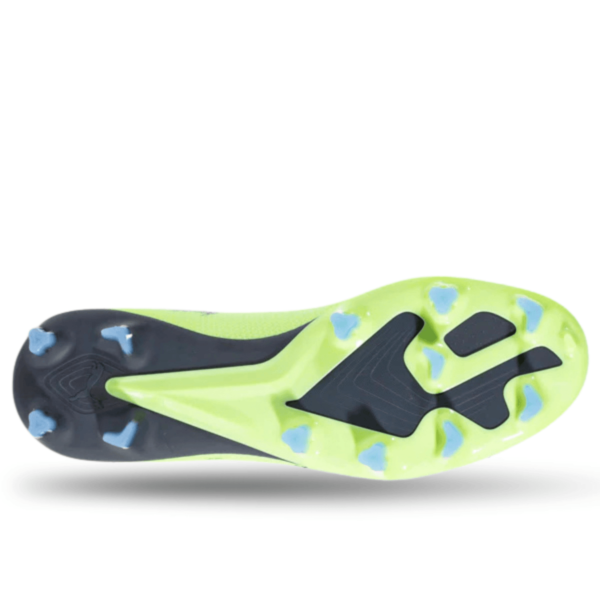 Puma Ultra Match FG/AG Soccer Cleats (Fizzy Light/Parisian Blue) | SoccerWearhouse