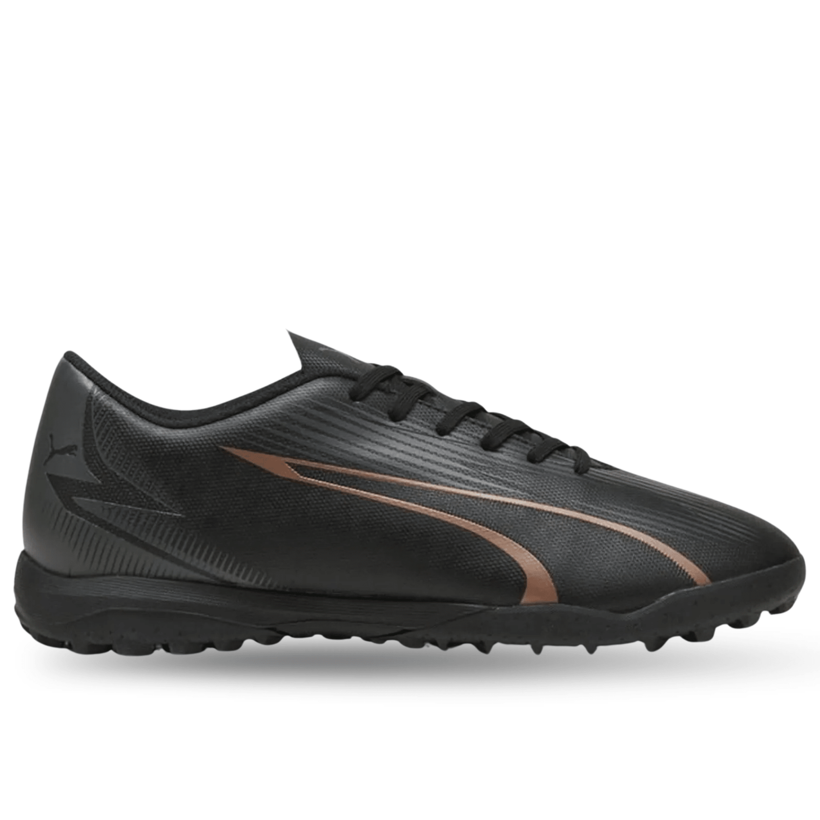 Puma Ultra Play Turf Soccer Shoes (Puma Black/Copper Rose) | SoccerWearhouse