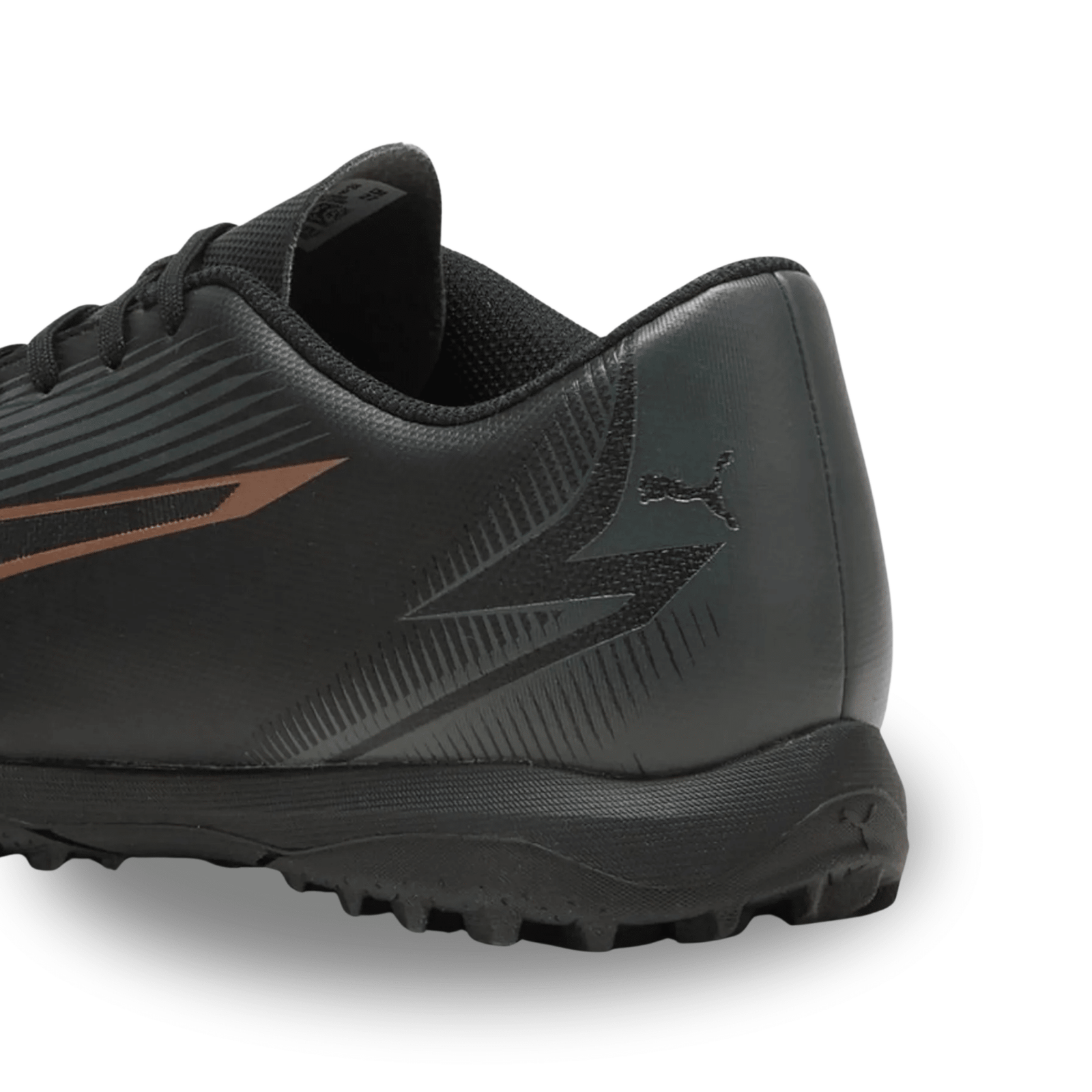 Puma Ultra Play Turf Soccer Shoes (Puma Black/Copper Rose) | SoccerWearhouse