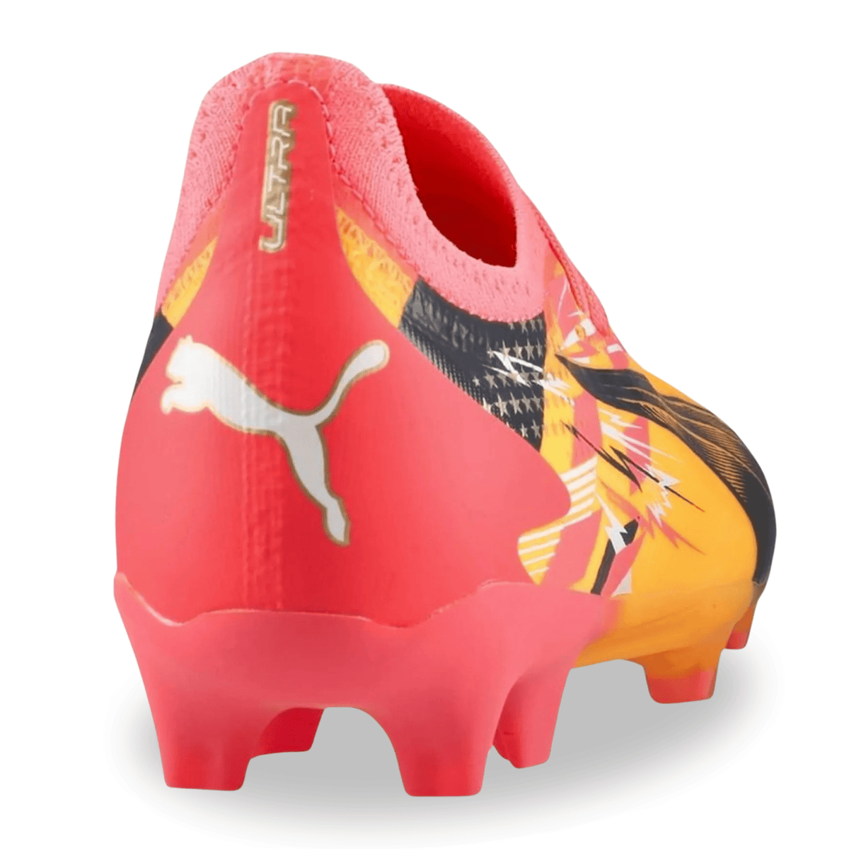 Puma Ultra Ultimate Christian Pulisic FG/AG Soccer Cleats (Sun Stream/Puma Navy) | SoccerWearhouse