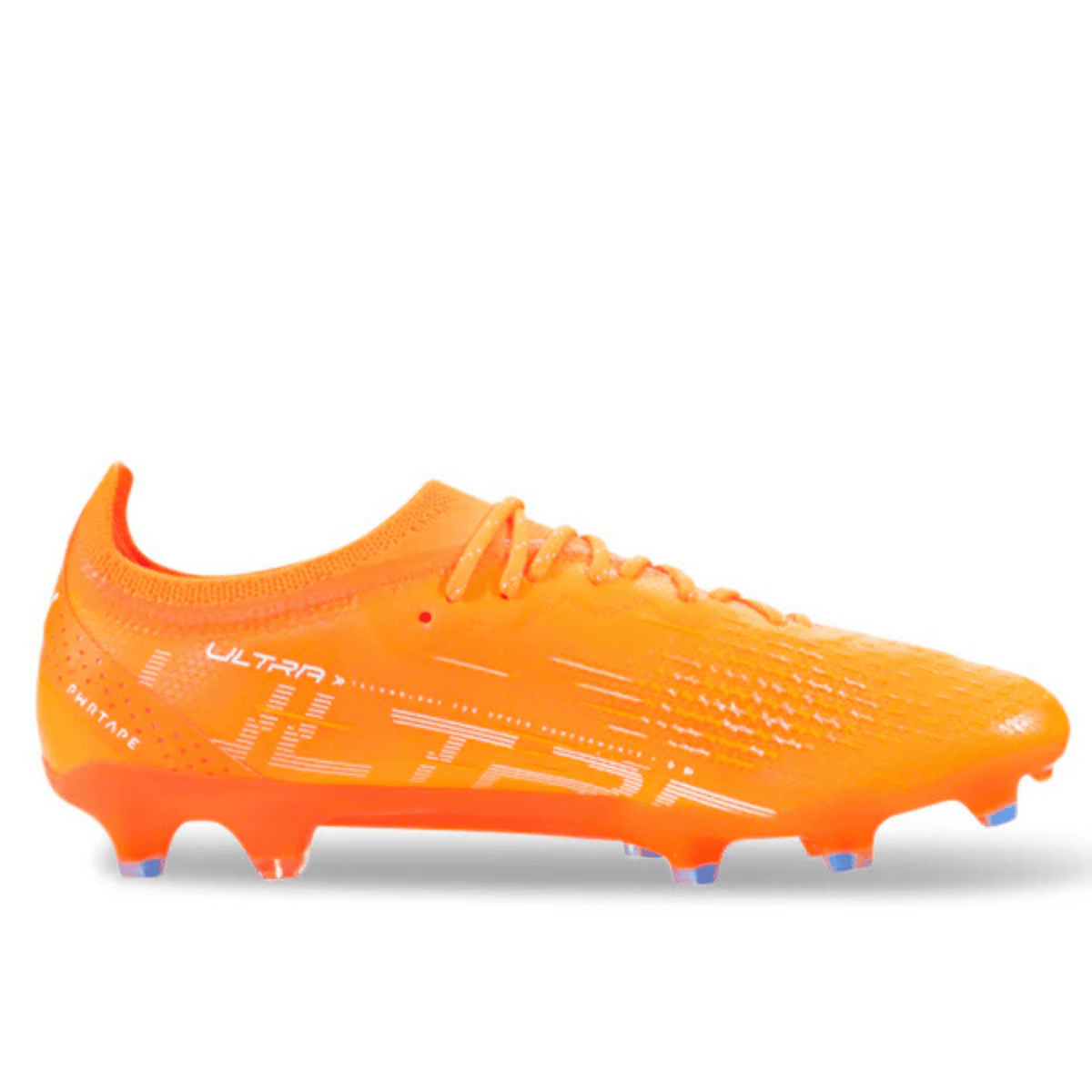 Puma Ultra Ultimate FG/AG Soccer Cleats (Orange/Blue Glimmer) | SoccerWearhouse