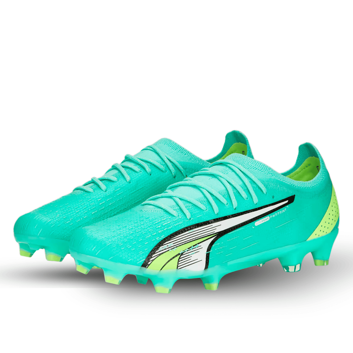 Puma Ultra Ultimate FG/AG Soccer Cleats (Peppermint/White) | SoccerWearhouse