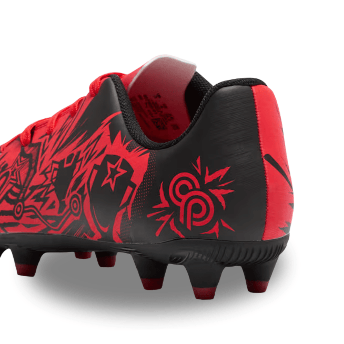 PUMA x Christian Pulisic Youth Tacto II FG/AG Soccer Cleats (Red/Black) | SoccerWearhouse