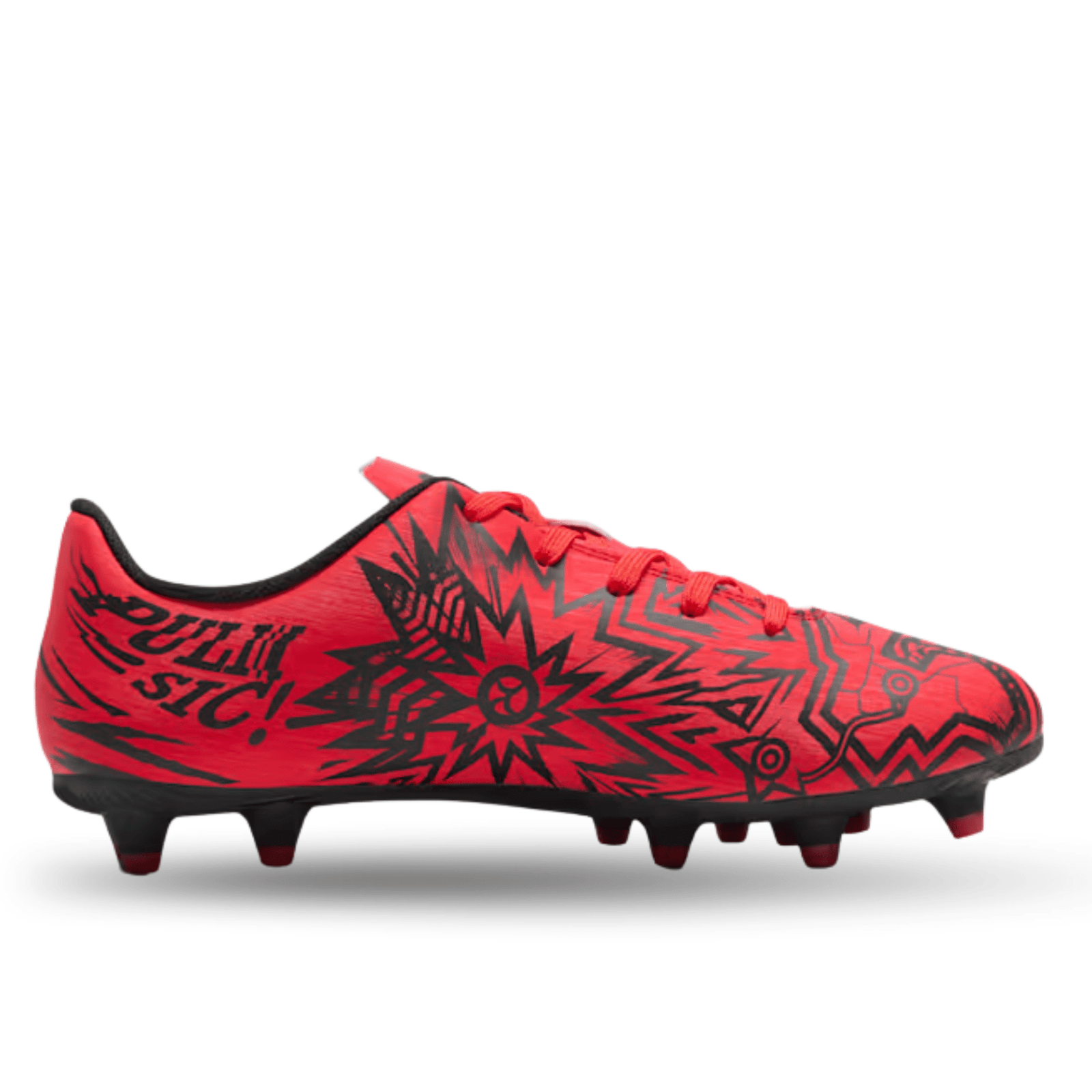 PUMA x Christian Pulisic Youth Tacto II FG/AG Soccer Cleats (Red/Black) | SoccerWearhouse