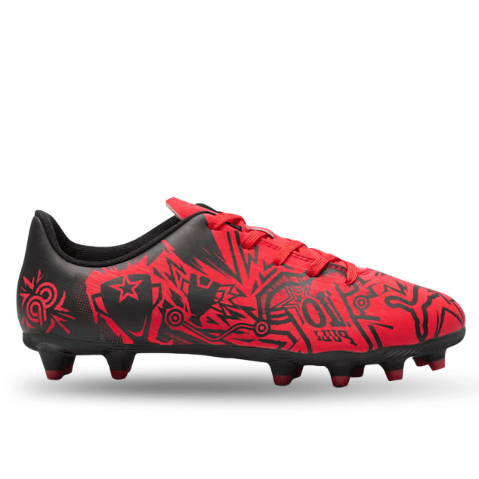 PUMA x Christian Pulisic Youth Tacto II FG/AG Soccer Cleats (Red/Black) | SoccerWearhouse