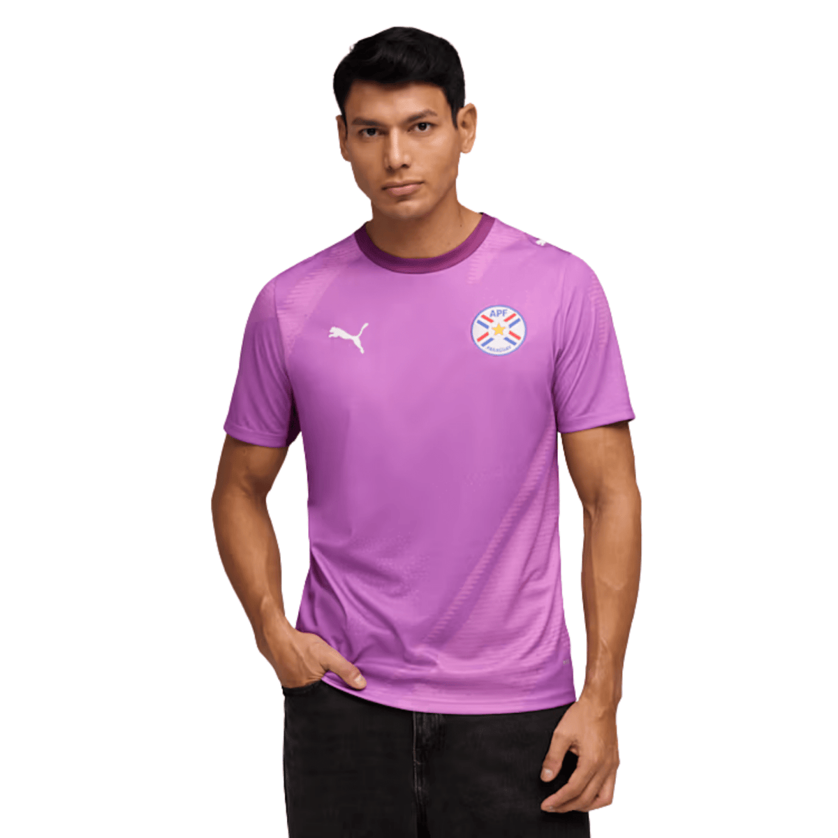 PUMA x Paraguay x Salehe Bembury Jersey (Purple) | SoccerWearhouse