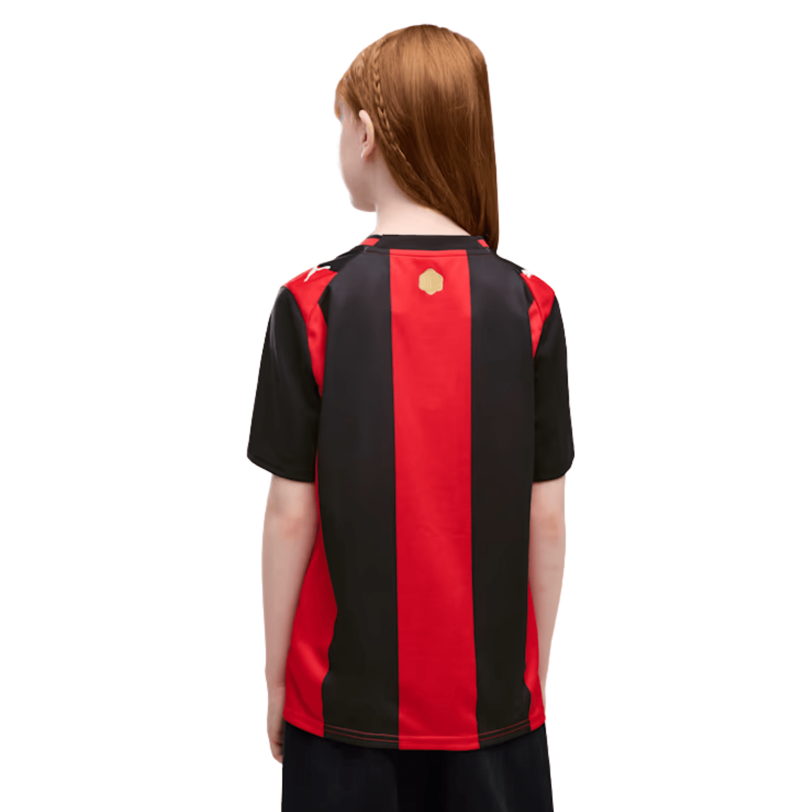 Puma Youth AC Milan Home Jersey 26/27 (Red/Black) | SoccerWearhouse