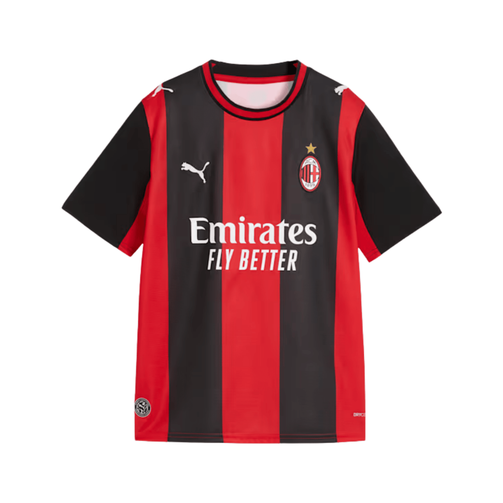 Puma Youth AC Milan Home Jersey 26/27 (Red/Black) | SoccerWearhouse
